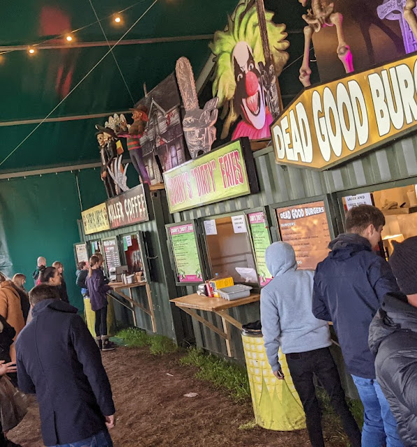Hallowtween at York Maze | A Review  - food stalls