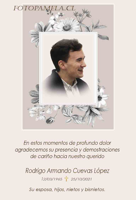 6-A Tarjeta condolencia defunción