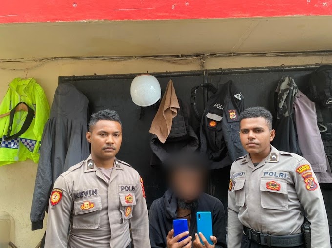 Quick Respon Laporan Masyarakat, Patmor Heram Bekuk Pelaku Pencurian Handphone