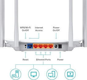 TP-Link AC1200 WiFi Router (Archer A54) - Dual Band Wireless Internet Router,