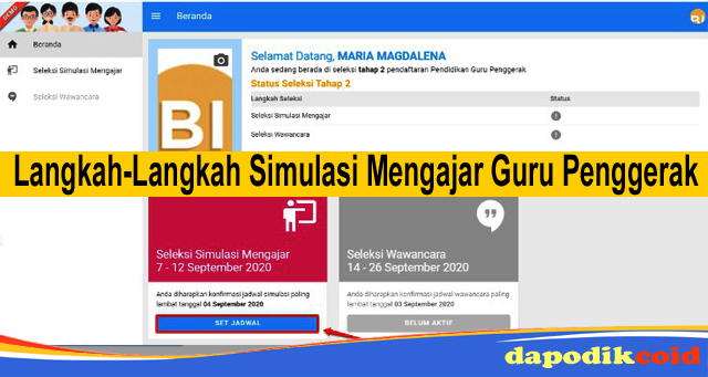 Simulasi Mengajar Guru Penggerak