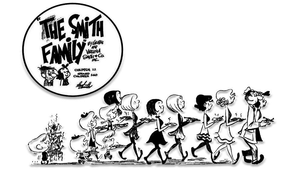 The Smith Family Comic Strip by Mr. & Mrs. George and Virginia Smith