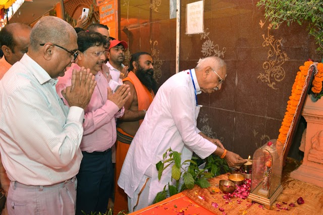  श्री बालाजी मंदिर परिसर में महर्षि बाल्मीकि प्रकटोत्सव समारोह संपन्न