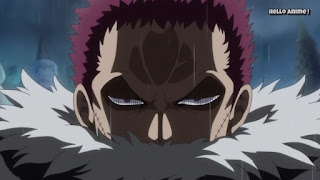 ワンピースアニメ WCI編 825話 カタクリ Charlotte Katakuri CV.杉田智和 | ONE PIECE ホールケーキアイランド編