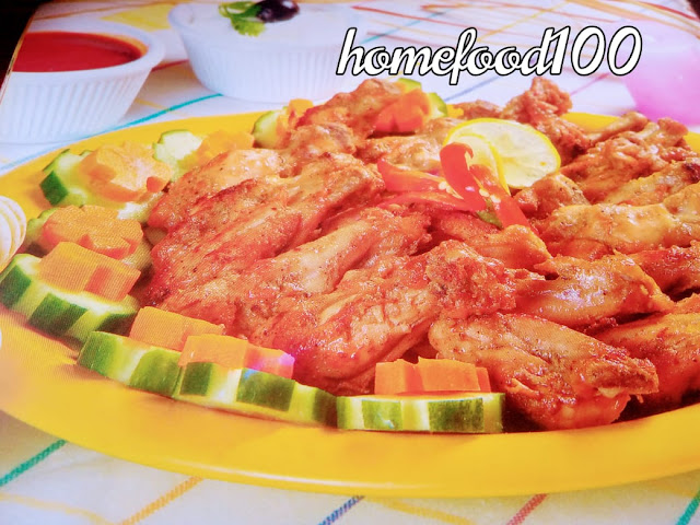 Spicy and sour  Chicken Wings