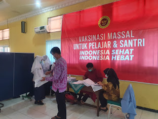 Gelar Vaksinasi Massal, BINDA Jateng Target 13.000 Dosis 