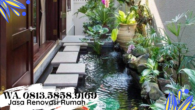 Membuat Kolam Dalam Rumah - Jasa Desain Rumah WA 0813.5858.9169