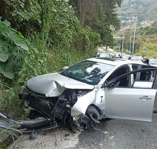 Dos heridos en accidente en la Cuesta del Ciego