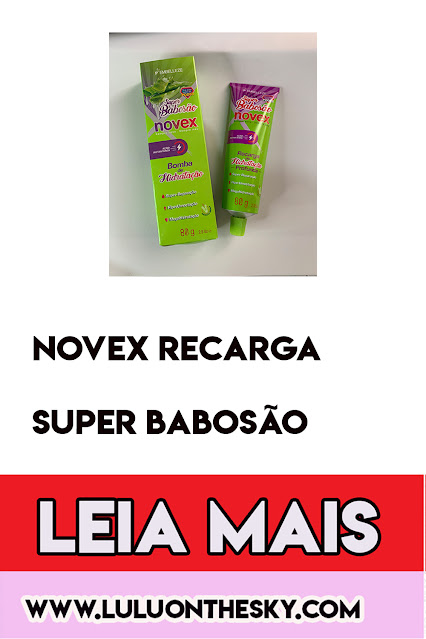 Máscara de Hidratação Novex Recarga Super Babosão