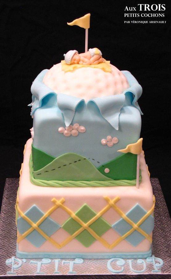 golf cake