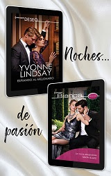 Pack Bianca Y Deseo - Abril 2021 La novia despedida - Maya Blake Desterrada de su lado… atada a él por un secreto. Creyendo que lo había traicionado, Rocco había roto el compromiso con su prometida, Mia, y la había despedido. Tres años después, el descubrir que había tenido un hijo suyo puso su mundo patas arriba. De inmediato pensó que se lo había ocultado como venganza por que la hubiera despedido, pero poco después supo que todo apuntaba a que alguien había orquestado una oscura conjura contra ambos. Rocco, que no quería poder ver a su hijo solo unos pocos días al mes, le propuso un trato: que se casaran y a cambio él le devolvería su puesto en la compañía. Mia accedió solo porque no quería que su hijo se criase sin su padre, pero no quería volver a caer bajo el hechizo del hombre que tanto la había hecho sufrir. Sin embargo, no le resultaría nada fácil porque saltaban chispas entre ellos... Espiando al millonario - Yvonne Lindsay Su futuro dependía de ganarse su confianza y no enamorarse de él. Tras haber sido falsamente acusada de malversación de fondos, Tami Wilson, para demostrar su inocencia, se vio forzada a espiar a su nuevo jefe, Keaton Richmond, el mismo hombre, tremendamente atractivo, que la había llevado a pasar unos días en plena naturaleza para un retiro corporativo… y que después la tentó a rendirse a la abrasadora química que bullía entre los dos. Pero ¿cómo podría seguir adelante con su plan si se enamoraba de él?  Clasificado como: Narrativa; Romántica