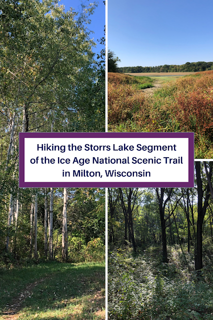 Hiking the Storrs Lake Segment of the Ice Age National Scenic Trail in Milton, Wisconsin