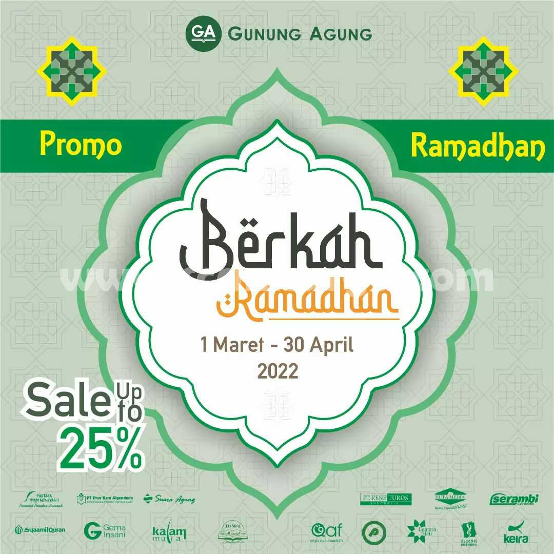 Promo Gunung Agung Berkah Ramadhan - Sale Up to 25% Off