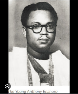 Anthony Enahoro, a nationalist leader, member of Action Group political party and the first person to bring forth a motion for Nigerian independence in parliament