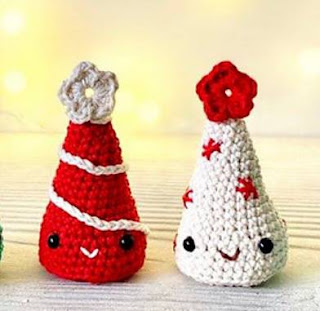 PATRON GRATIS ARBOL DE NAVIDAD AMIGURUMI 47192 🎄