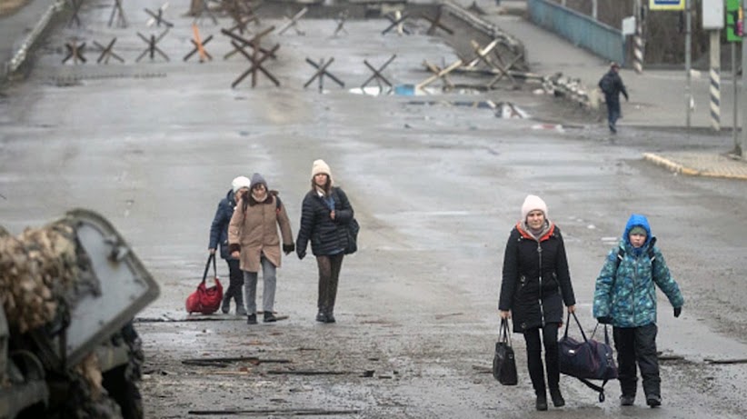 Mariupol's Evacuation Route has been mined, Russia and Belarus are connected through corridors.