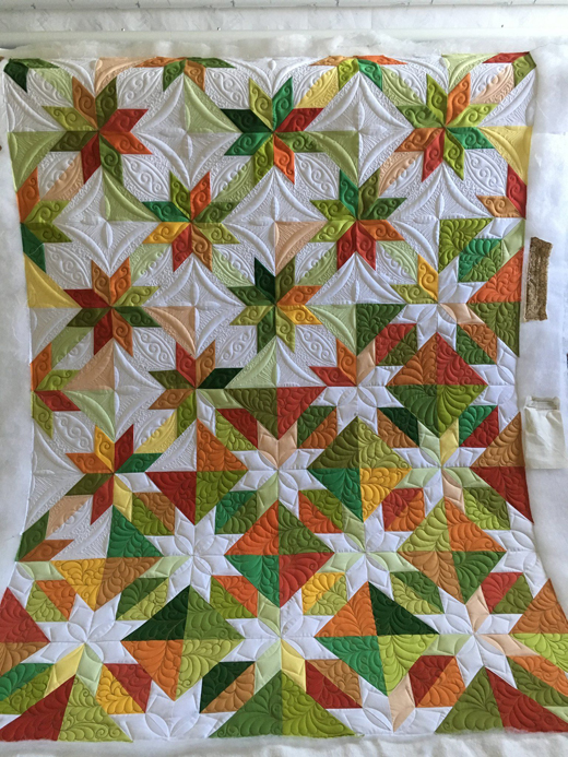 Confetti Star Quilt designed by Jenny of Missouri Quilt Co