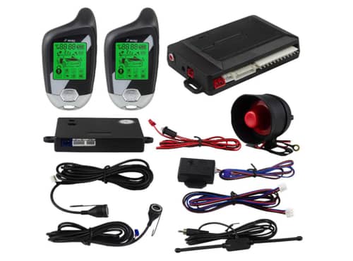 EASYGUARD EC203 2 Way car Alarm System with LCD Pager Display