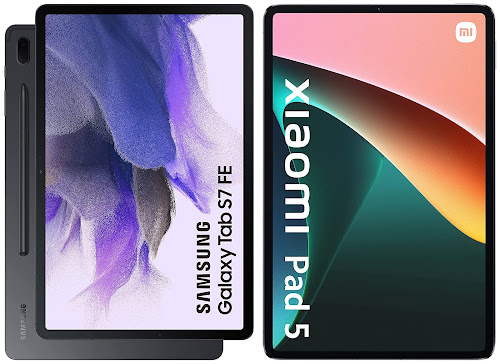 Samsung Galaxy Tab S7 FE 128 GB vs Xiaomi Pad 5 256 GB