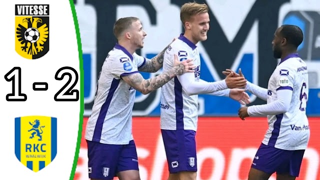 Vitesse vs RKC Waalwijk 1-2 / All Goals and Extended Highlights / Eredivisie 