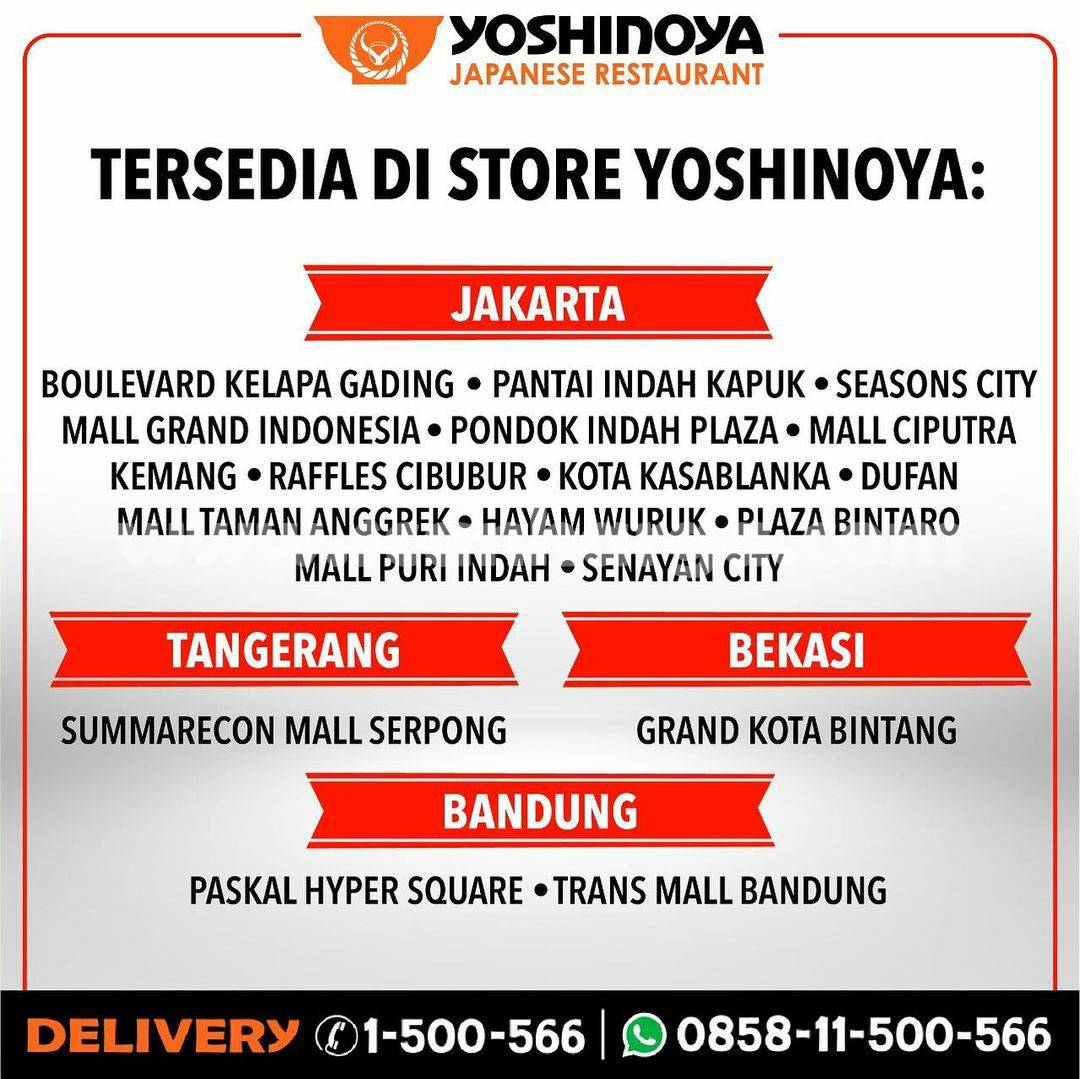 Promo YOSHINOYA Brown Sugar Coffee Milk harga cuma Rp. 6.000