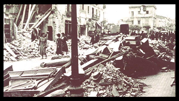 Granollers, Mayo de 1938, los aviones fascistas asesinaron a 230 personas, entre ellos 84 mujeres y 41 niños