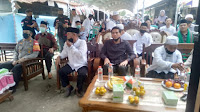 Pedagang Pasar Baru Indramayu Memperingati PHBI Maulid Nabi Muhamad SAW 1443 H di Hadiri Lucky Hakim