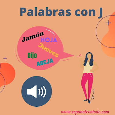 Palabras que empiezan con J en español