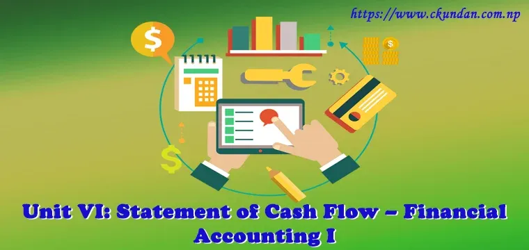 Statement of Cash Flow – Financial Accounting I