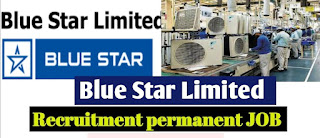 Blue Star Limited India's Leading Air Conditioning Company Recruitment Iti, Diploma and Graduates Candidates for Apprentice & Netap Trainee