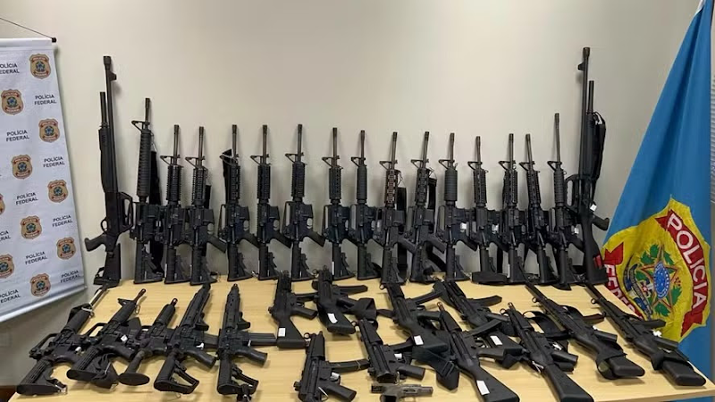 Em 16 meses no Maranhão, 408 armas de fogo são apreendidas por órgãos federais 