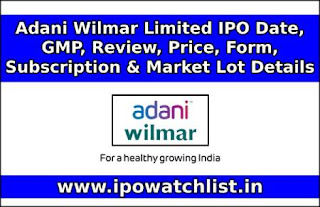 Adani Wilmar Limited IPO