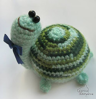 PATRON GRATIS TORTUGA AMIGURUMI 48778 🐢