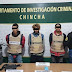 CHINCHA: Detienen a colombiano y venezolano por tráfico ilícito de drogas 