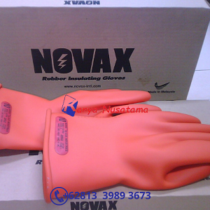 Ready Sarung Tangan Anti Setrum Novax 30kV Safety Gloves di Malang