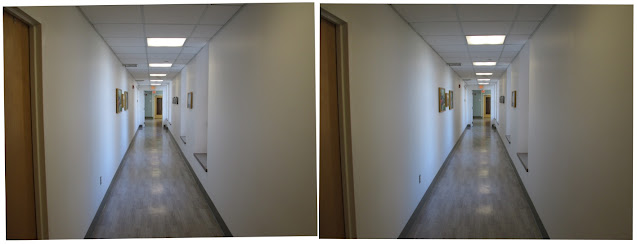 First floor hallway in 3d
