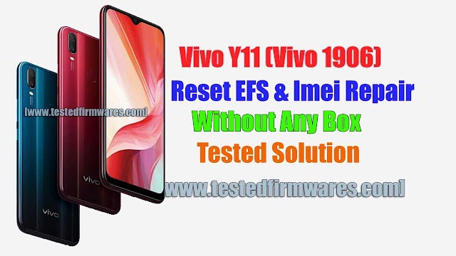 Vivo Y11 (Vivo 1906) Reset EFS & Imei Repair Without Box