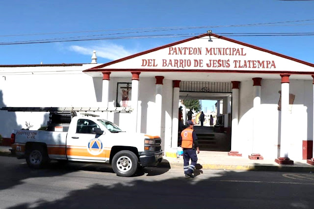 Implementará Gobierno de San Pedro Cholula operativo por temporada de todos santos