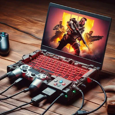 استخدام اللابتوب أثناء الشحن ولعب العاب ثقيلة!? - Using the laptop while charging and playing heavy games