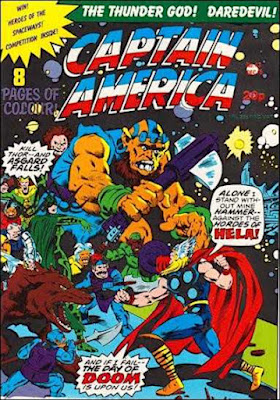 Captain America #43, Thor vs Hela
