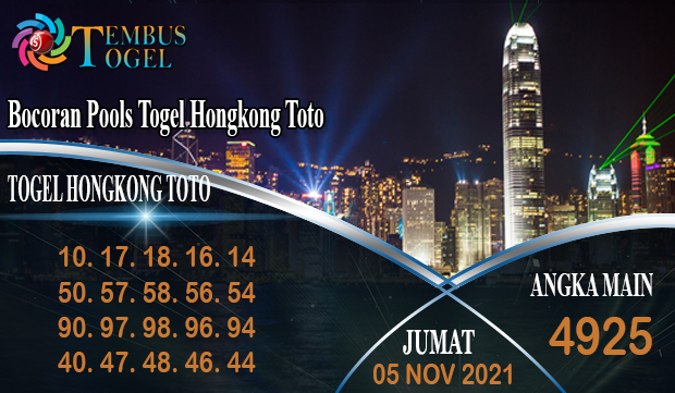 Bocoran Pools Togel Hongkong Toto, Jumat 5 Novermber 2021