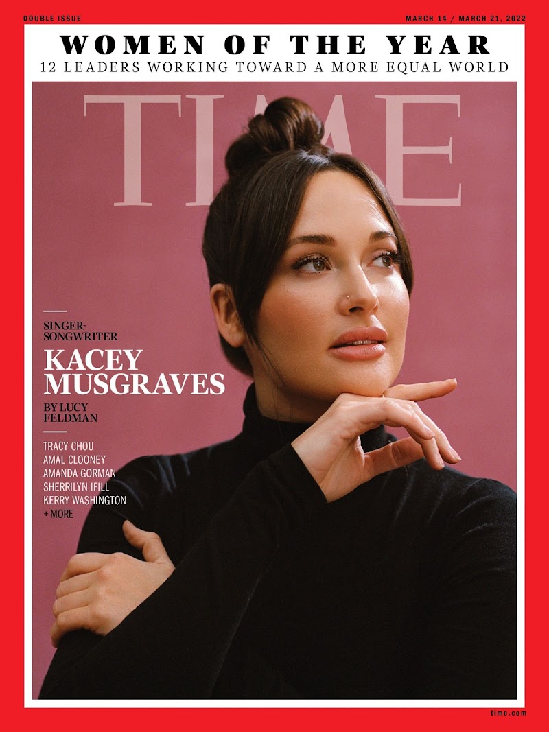 Kacey Musgraves Featured  in Time Magazine - Women of the Year 2022 Issue