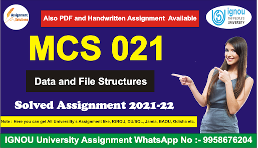 ignou mca solved assignment 2021-22 free download pdf; mcs-023 solved assignment 2021-22; mcs 033 solved assignment 2019-20 free download; mcse 004 solved assignment 2020-21; mcs 051 solved assignment 2020-21; ignou mcom solved assignment 2021-22; ignou mca 3rd sem solved assignment 2018 19; ignou 5 sem solved assignment