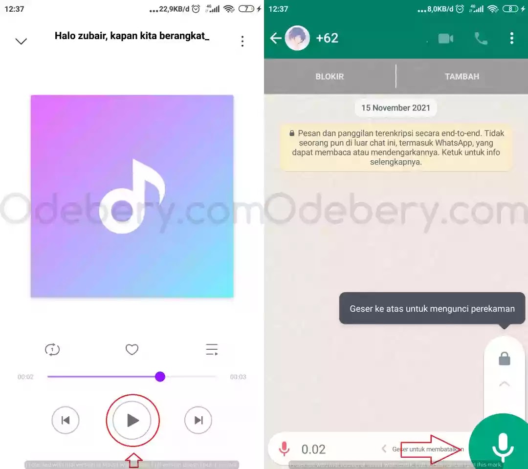 Cara Merubah Suara di WhatsApp tanpa Aplikasi