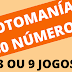 lotomanía 60 números com 3 jogos ou 9 jogos 18 e 19 pontos