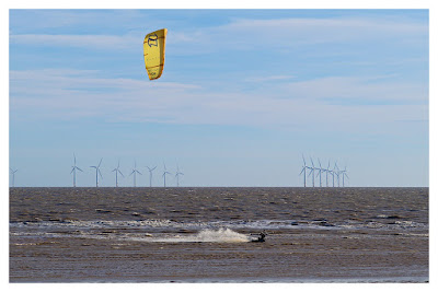 Kite surfer,clacton on sea,Derek Anson,Martello bay,