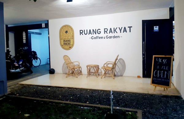 Cafe Ruang Rakyat di Bogor