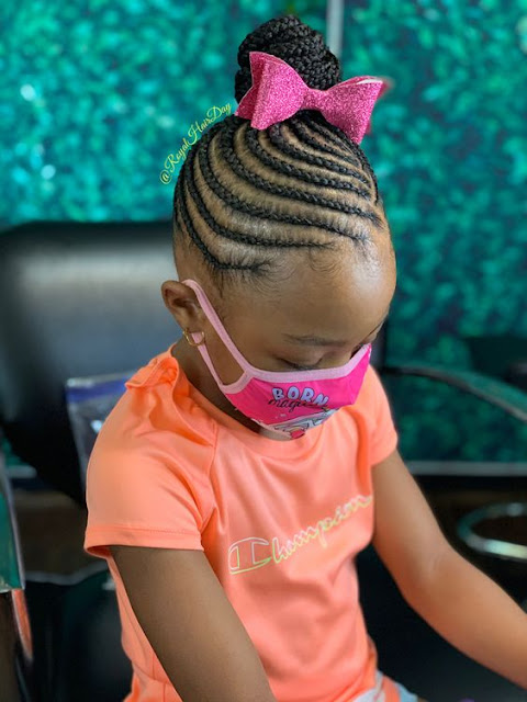 Latest Little Black Girl Braided Hairstyles 2022.