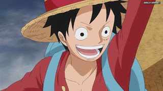 ワンピースアニメ 752話 ルフィ 笑顔 可愛い Monkey D. Luffy | ONE PIECE Episode 752