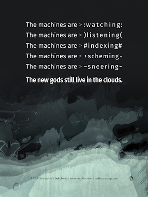 Venerated Machines - Copyright 2022 Christopher V. DeRobertis. All rights reserved. insilentpassage.com